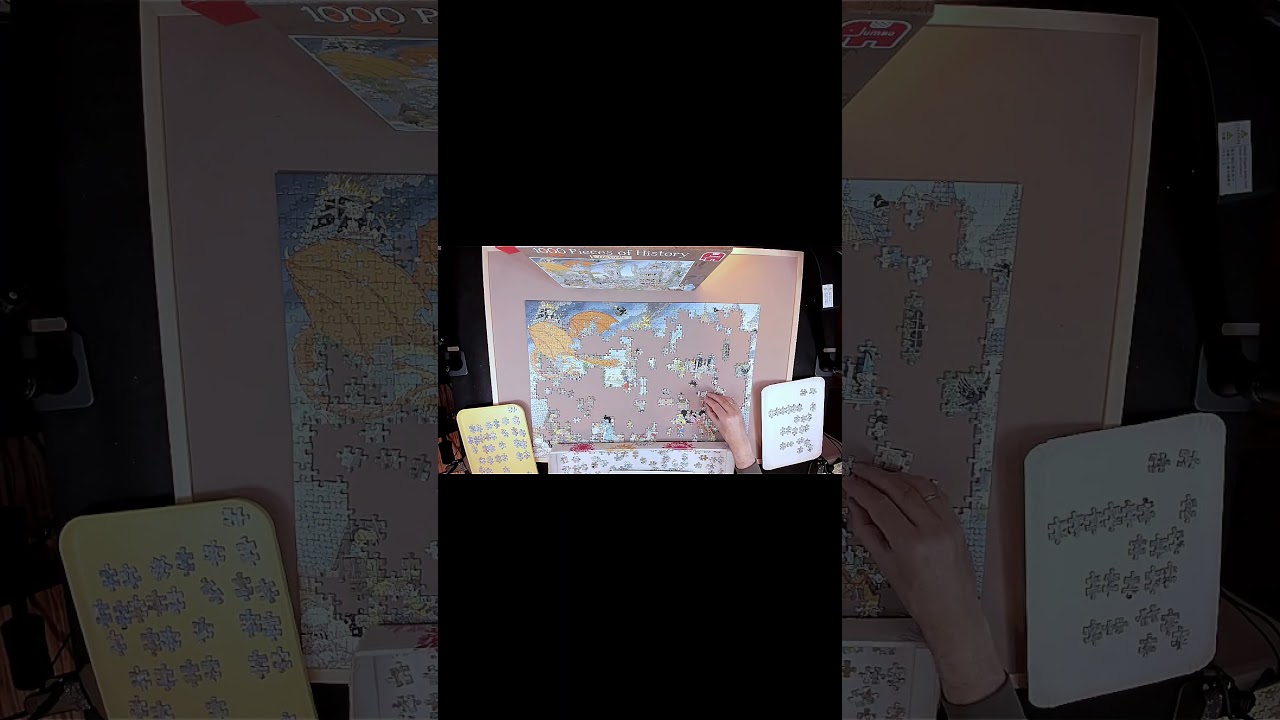 Avance del puzzle El Castillo (The castle)