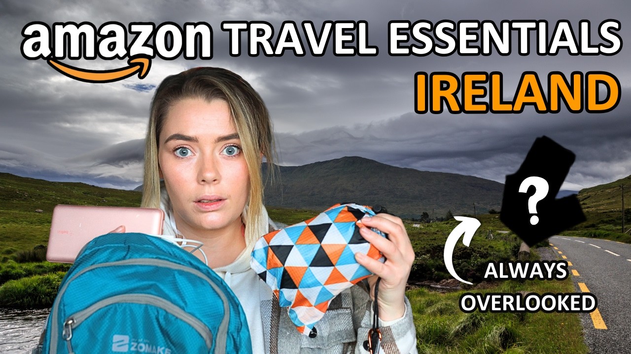 🇮🇪 17 GENIUS Amazon Packing Finds CRUCIAL for your Ireland Vacation! (Outsmart the Irish Weather 👀)