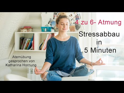 Effektive 4 zu 6- Atmung | 5 Minuten Atempause for everyday! Gestresst? Dann losgeht`s!