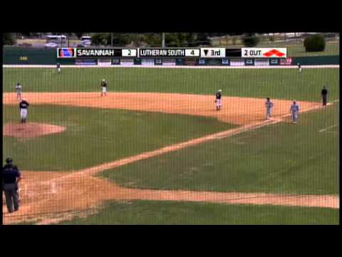2012 MSHSAA Baseball Class 3 Semifinal: Lutheran South vs Savannah