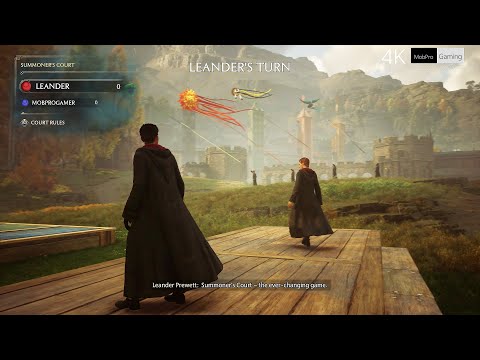 HOGWARTS LEGACY  ___  4K ULTRA Realistic High Graphics HDR Gameplay Clip - No Commentary