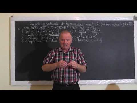 1/2 1234 MODEL DE TEZA: Ecuatii Inecuatii Modul Multimi Intervale Formule calcul prescurtat Clasa 8