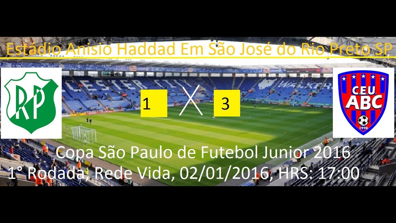 Gols do Jogo Rio Preto x União ABC