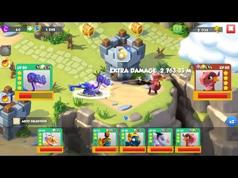 How to Overcome Autumn dragon? Gameplay - DRAGON MANIA LEGENDS #1175 HD