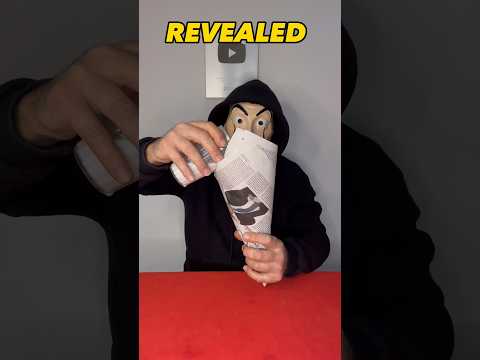 MILK IN NEWSPAPER MAGIC TRICK REVEALED #magic #tricks #viral #viralvideo #trending #trend #funny