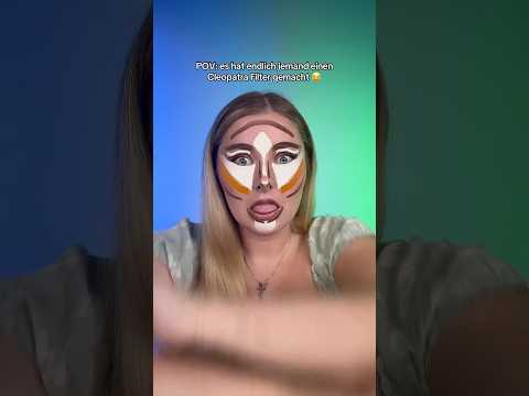 Paulas Filter 😂 wie findet ihr meinen Cleopatra Trend? 😜🤫