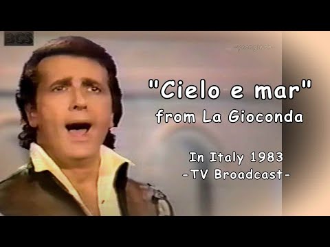 Franco Corelli "Cielo e mar"(📺1983, 🎧1961) from La Gioconda by Ponchielli