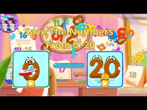Save the Number 0 to 20 - Learn Number and Counting in a Fun and Joyful Way | Game | GoKids #PART 1