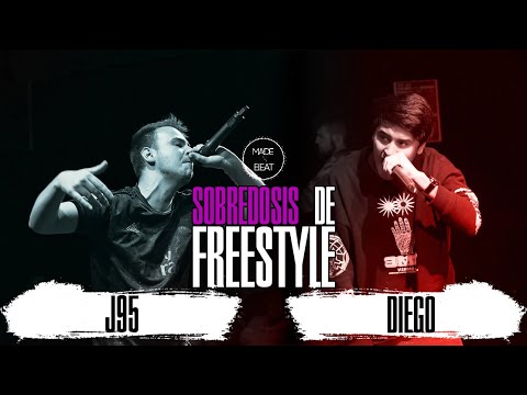 OCTAVOS J95 VS DIEGO | SOBREDOSIS DEL FREESTYLE