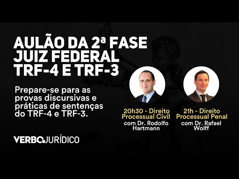 AULÃO DA 2ª FASE - JUIZ FEDERAL DO TRF-4 E TRF-3