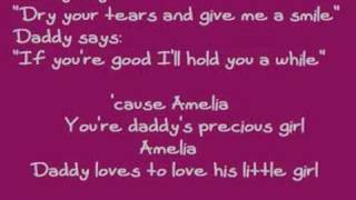 Amelia - The Mission UK (With lyrics)