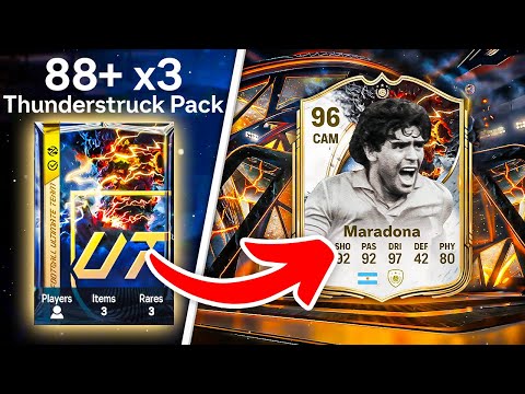 88+ x3 THUNDERSTRUCK RANK 1 PACKS! 🥳 FC 26 Ultimate Team