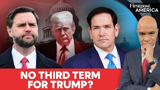 Trump Endorses Vance and Rubio for 2028, Won't Run for Third Term? Firstpost America | N18G