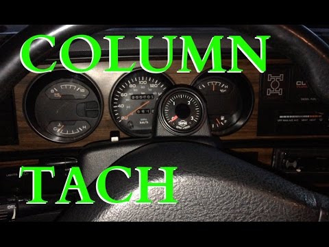 ISSPRO Tachometer 1st Gen Cummins - Column Mounted