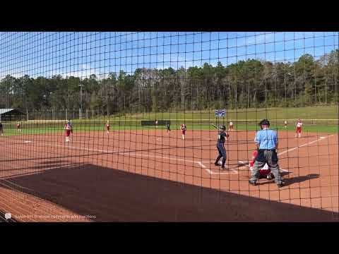 Cayden Dorger (2028) Spanish Fort JV vs Mobile Christian JV 2-24-23 softball