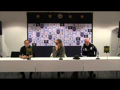 Presskonferens efter GAIS - Degerfors IF