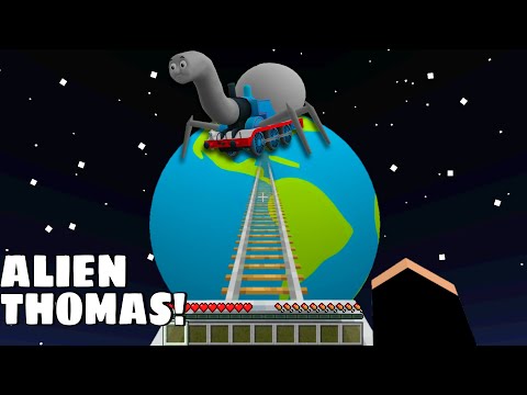 I found PLANET OF ALIEN SPIDER-THOMAS  in Minecraft - Gameplay - Coffin Meme