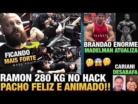RAMON SOFRENDO MAS SUA FORÇA ESTÁ SUBINDO E PACHO ESTÁ ANIMADO + BRANDÃO, MADELMAN E CARIANI