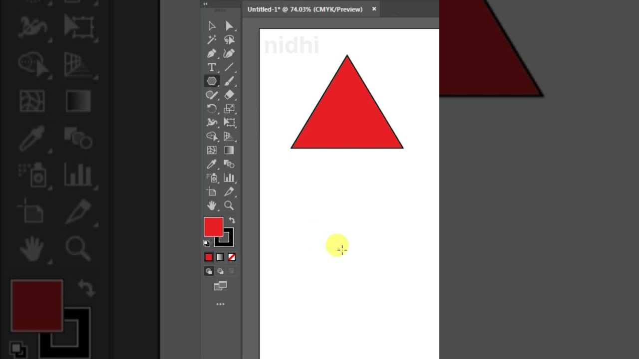 How to Make Triangle in Adobe Illustrator