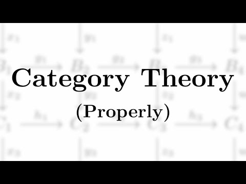 A Sensible Introduction to Category Theory ▶26:20