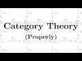 A Sensible Introduction To Category Theory