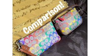 Nolita 15 & Wristlet Comparison | Coach Rainbow Pride Collection 🌈