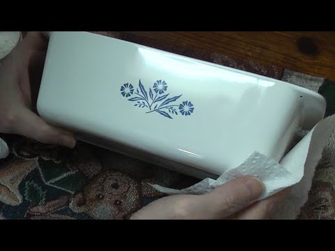 Blue Corning Ware