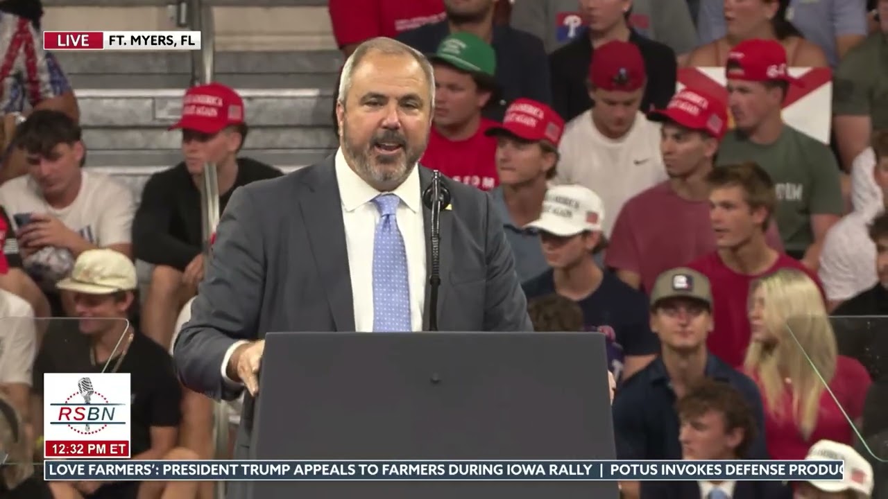 RNC Chairman Joe Gruters Addresses the Crowd in Fort Myers, FL - 10/23/2026