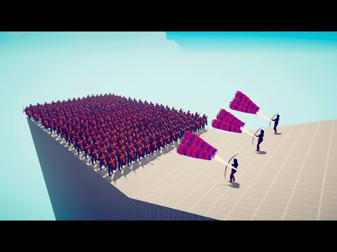 3x GOD ARCHERS vs 100x EVERY MELEE UNIT | Totally Accurate Battle Simulator - TABS
