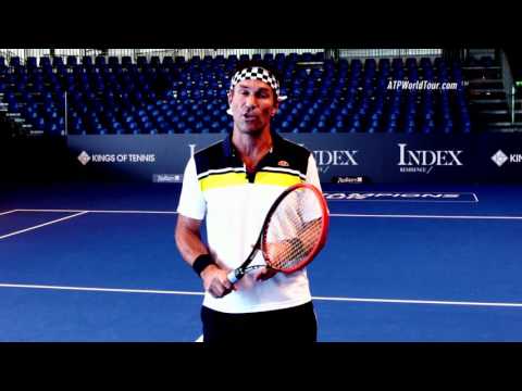 Pat Cash Teaches Volley Technique