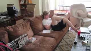 Asher Roth and Chuck Inglish writing "In The Kitchen."