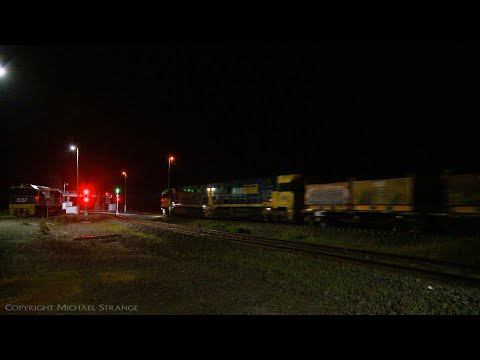 4MA5 Pacific National Container Train - PoathTV Australian Railways