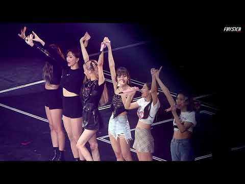 [Fancam] 190714 BLACKPINK - Introduce & Start dancing crazy at BLACKPINK Encore Concert in Thailand