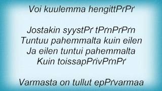 Timo Rautiainen &amp; Trio Niskalaukaus - Rajatila Lyrics