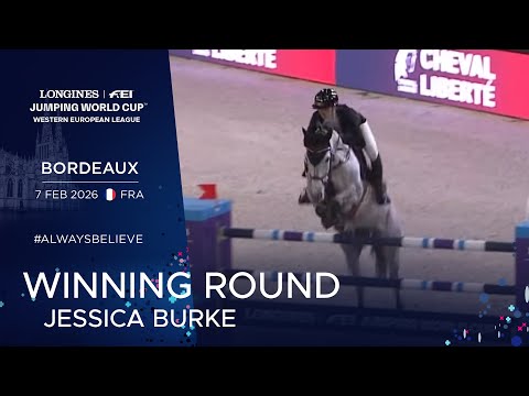 Brilliant Burke and Good Star du Bary shine in Bordeaux ✨ | Longines FEI Jumping World Cup™ Bordeaux