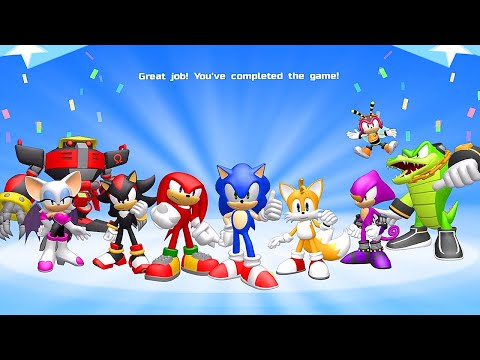 Sonic Runners Adventure - Full Game Walkthrough 1-48 Levels (3 STARS) - YouTube