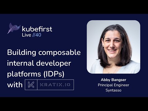 Building Composable IDPs with Kratix