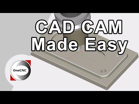 CAD CAM Made Easy - Machine Chamfer - M17