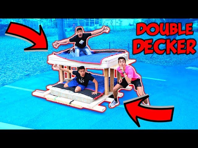 BED SURFING DOUBLE DECKER ELECTRIC BED!!