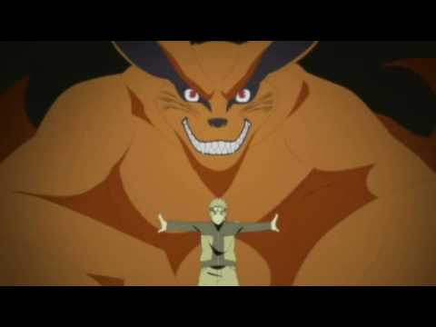 Naruto Links With Kurama For The First Time  English Dub
