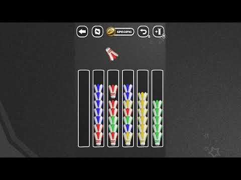 Sort badminton - ball puzzle Video