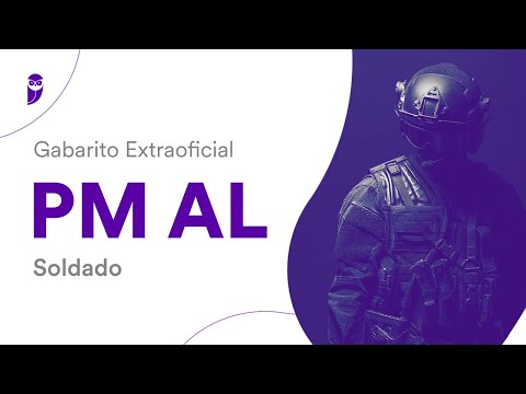 Gabarito Extraoficial PM AL - Soldado