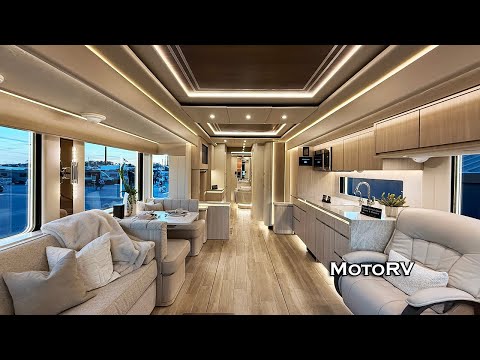 $2.8M Coach 2026 Newell P50 45ft Mid-Entry Quad Slide Ultra Luxury Motorhome