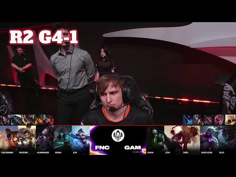 FNC vs GAM - Game 1 | Round 2 LoL MSI 2024 Play-In Stage | Fnatic vs GAM Esports G1 full game