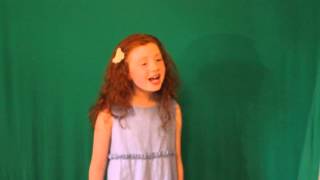 Zada Lile - Winn Dixie Monologue for Audition video