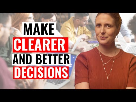 Come prendere decisioni PIÙ CHIARE e MIGLIORI