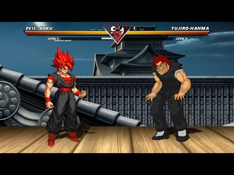 EVIL GOKU vs YUJIRO HANMA - The most epic fight ever made❗