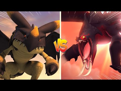 Ataque Triplo VS Ferrão Letal | Duelo de Dragões