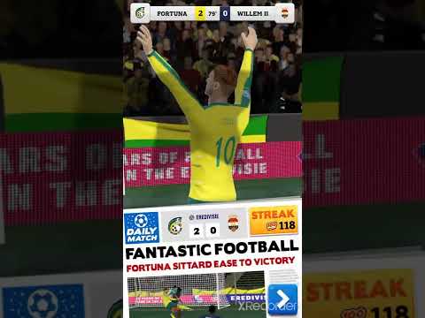 Score Hero 2022 / Daily Match Fortuna Sittard - Willem II