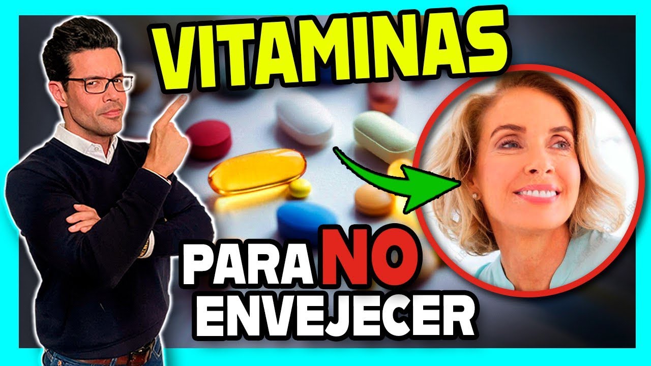 🔴 Las 5 VITAMINAS Antienvejecimiento - Dr Juan Blues